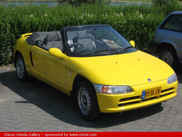 Harry Molenaar one of the 2 owners in Holland of a Honda Beat