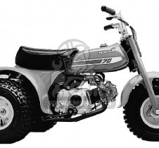 Honda ATC70 1981 USA