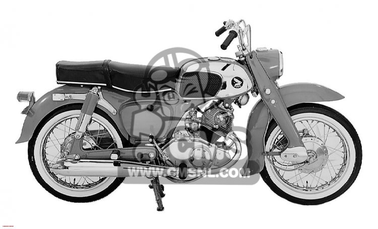 Honda CA95 BENLY TOURING 150 USA