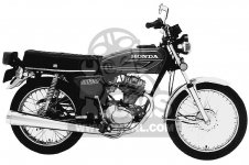 Honda CB125S 1979 USA
