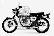 Honda CB200T U S A K0 Type