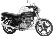 Honda CB400T HAWK 1980 USA