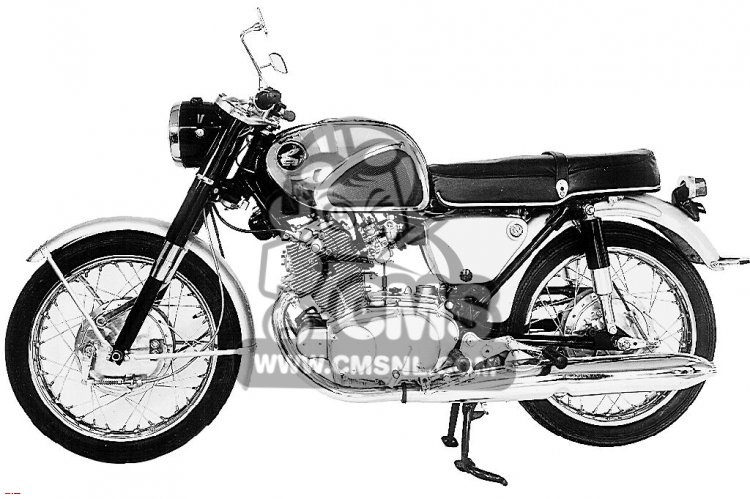 1961 Honda cb72 #6