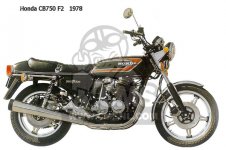 Honda CB750F2 SUPERSPORT GERMANY