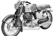Honda CB92 BENLY SUPER SPORT 125 1959 USA
