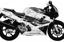 Honda CBR600F2 SUPER SPORT 1994 USA