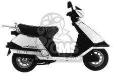 Honda CH80 ELITE 80 1986 USA