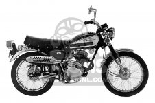 Honda CL125S SCRAMBLER 125 S1 USA