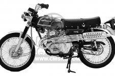 Honda CL175 SCRAMBLER 175 K6 AUSTRALIA