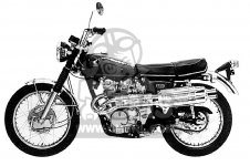 Honda CL450 SCRAMBLER 450 K0 USA