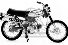 Honda CL70 SCRAMBLER K3 USA