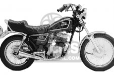 Honda cm250c custom #5