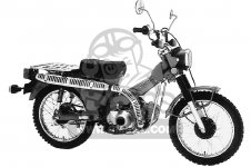 Honda CT110 TRAIL 110 1980 USA