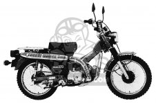 Honda CT110 TRAIL 110 1981 USA