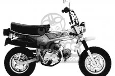 Honda CT70 TRAIL 70 1979 USA