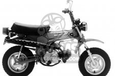 Honda CT70 TRAIL 70 1980 USA