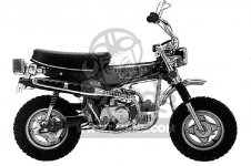 Honda CT70 TRAIL 70 K3 USA