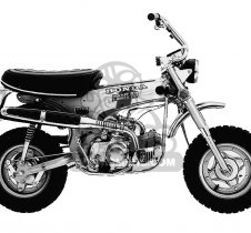 Honda CT70H TRAIL 70H K1 USA