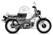 Honda CT90 TRAIL 90 1978 USA