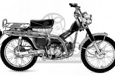 Honda CT90 TRAIL 90 K2 1970 USA