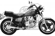 Honda CX500C CUSTOM 1982 USA