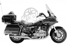Honda GL1200A GOLD WING ASPENCADE 1985 USA