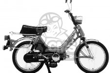 Honda PA50II MOPED - 30 MPH 1981 USA