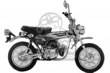 Honda ST90 TRAILSPORT 90 K2 USA