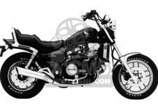Honda VF1100C V65 MAGNA 1985 USA