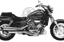 Honda VF750C MAGNA 750C 1995 USA