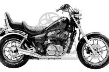 Honda VT700C SHADOW 1985 USA