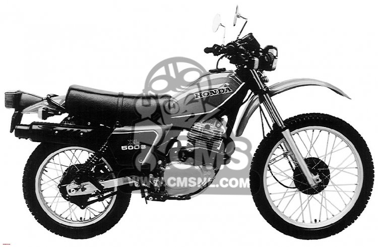 Honda XL500S 1981 USA