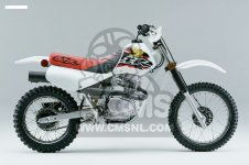 1998 Honda xr80r parts #3