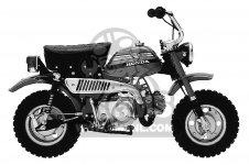 1978 Honda z50a parts #4