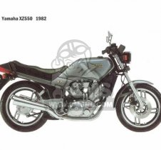 Yamaha XZ550 V twin
