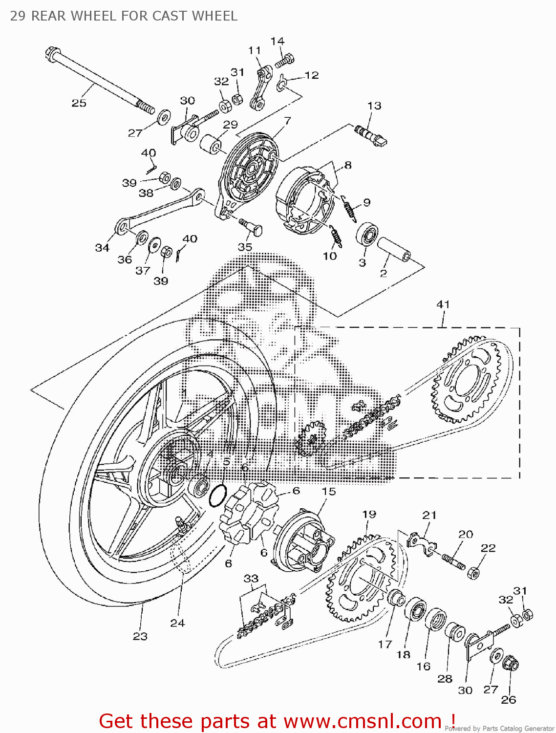 Ypf Plate Brake Shoe Yamaha Buy The Yp F At Cmsnl