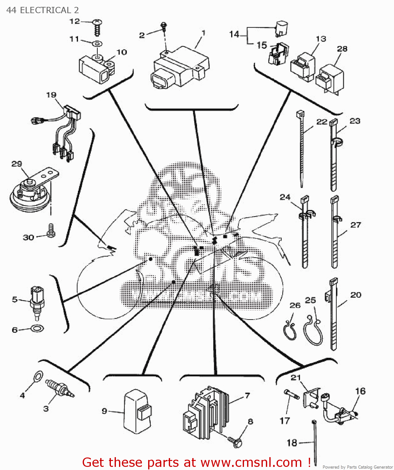 5D78591A00 Engine Control Unit Assy Yamaha Buy The 5D7 8591A 00 At CMSNL