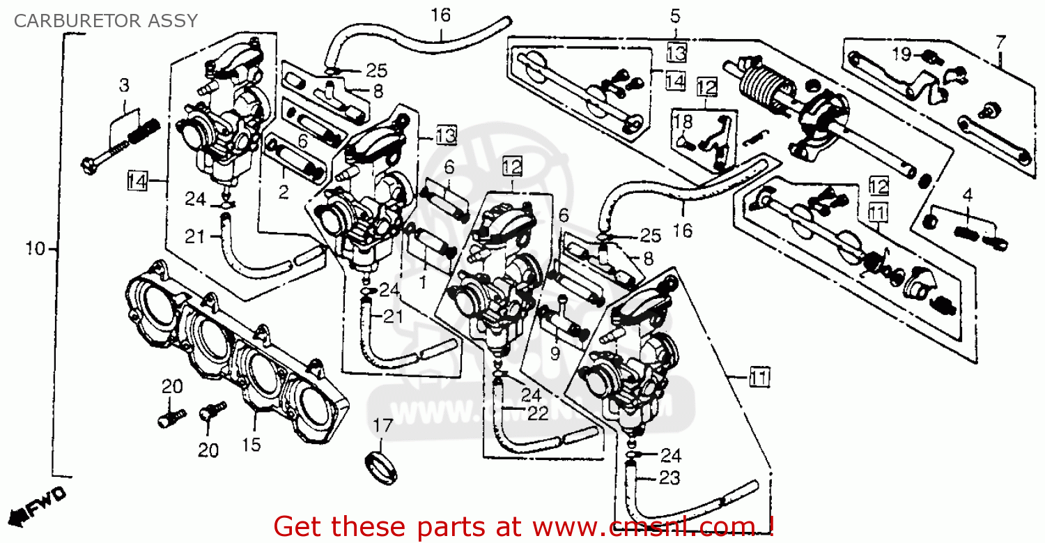 1980 Honda cb650 carburetor #3