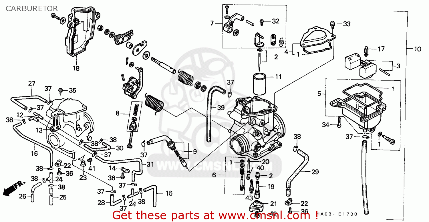 16100HA0683 Carburetor Assy Honda Buy The 16100 HA0 683 At CMSNL