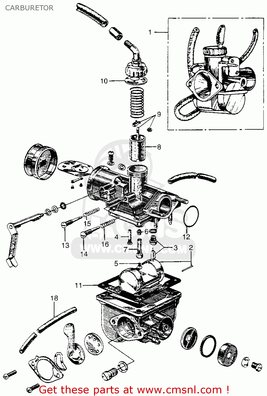 Carburetor Assy For Cm Usa Order At Cmsnl