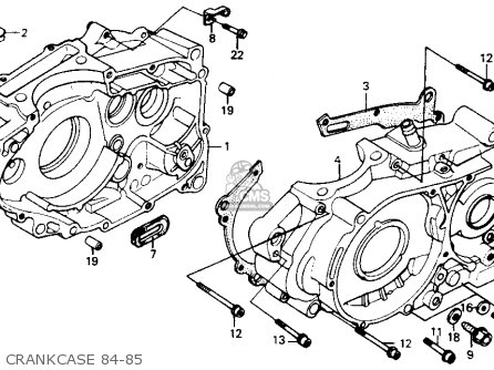 11100KK0000 Crankcase Comp R Honda Buy The 11100 KK0 000 At CMSNL