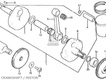 (13111KSK730) PIN,PISTON