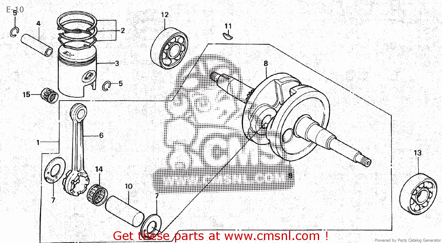 Gm Bearing Radial Ba Honda Buy The Gm At Cmsnl