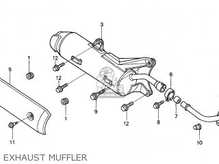 Kpb Muffler Comp Exh Honda Buy The Kpb At Cmsnl