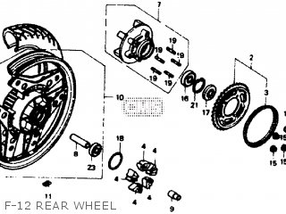 Mk Wheel Comp Rr Honda Buy The Mk At Cmsnl