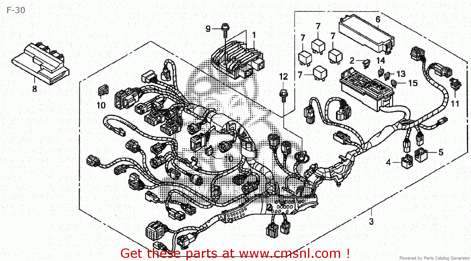 Mflj Unit Comp Pgm Fi Honda Buy The Mfl J At Cmsnl