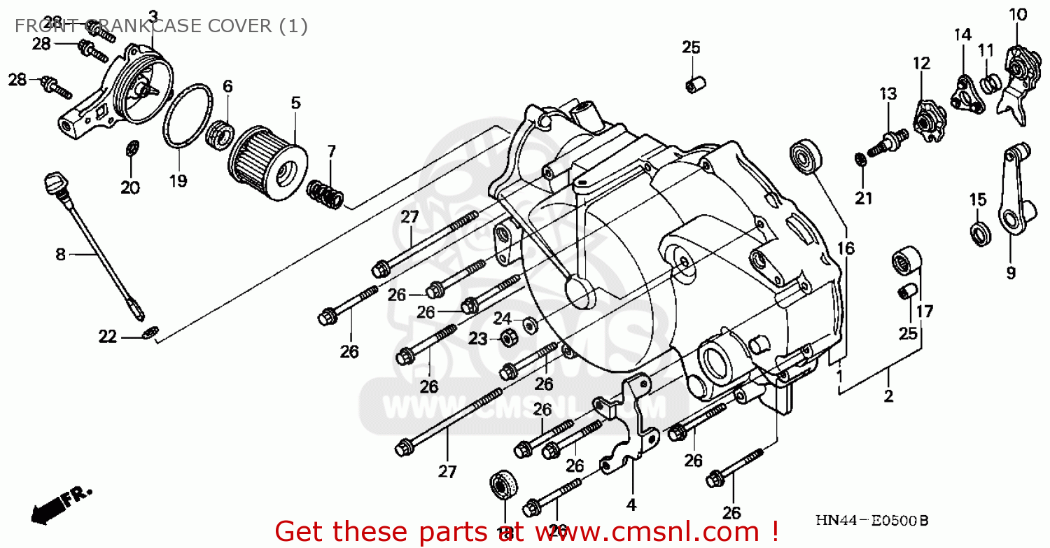 Honda rancher 350 engine diagram #3
