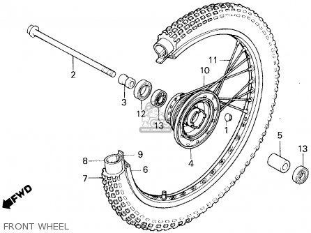 AXLE,FR.WHEEL