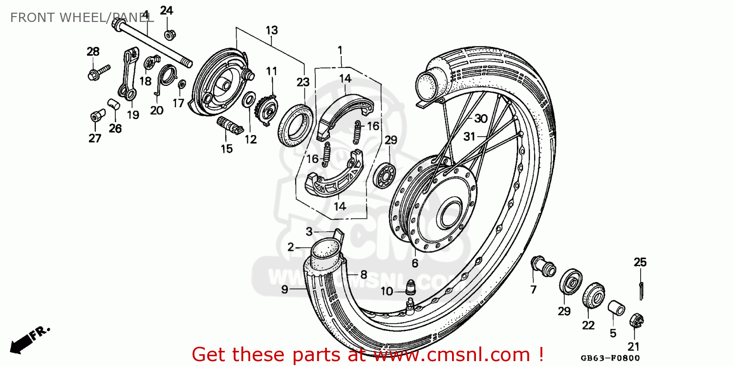 Honda c90 winter tyres #6