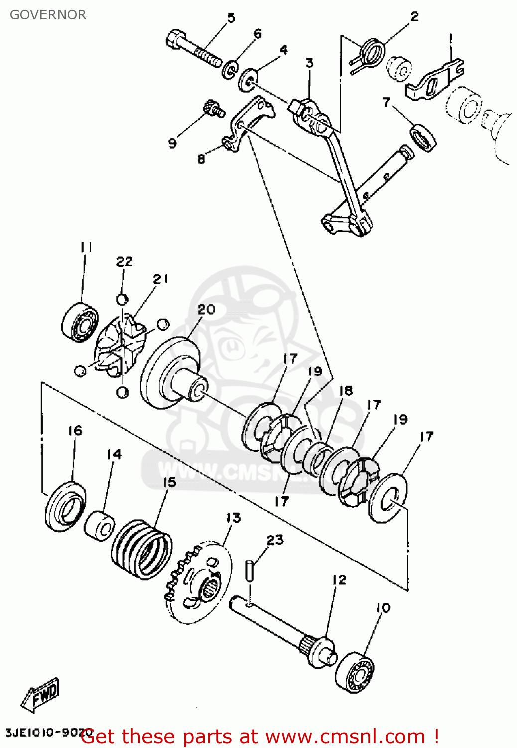 Push Rod Assy Yamaha - 3je1199000 3je-11990-00